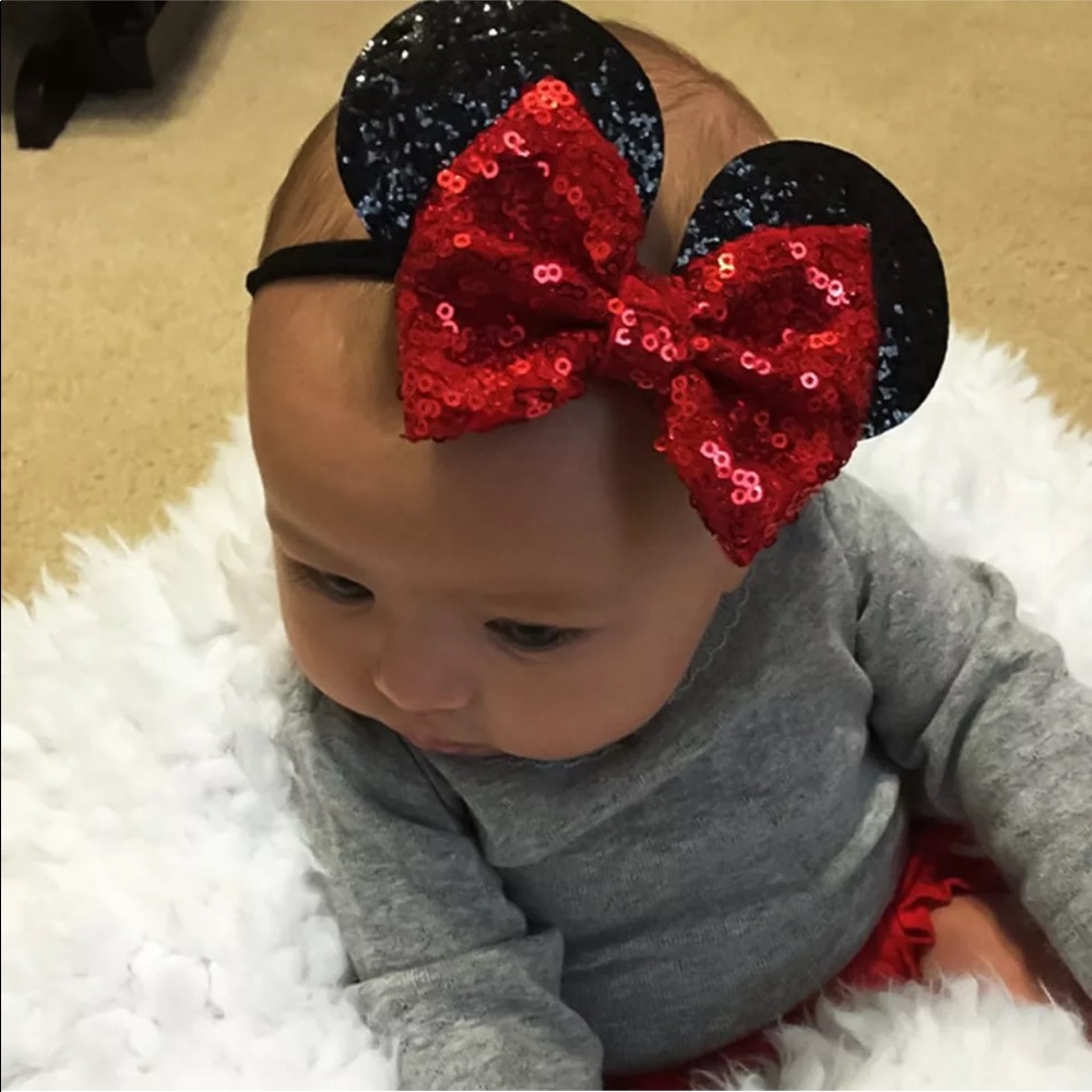 NWT cute mouse ears headband